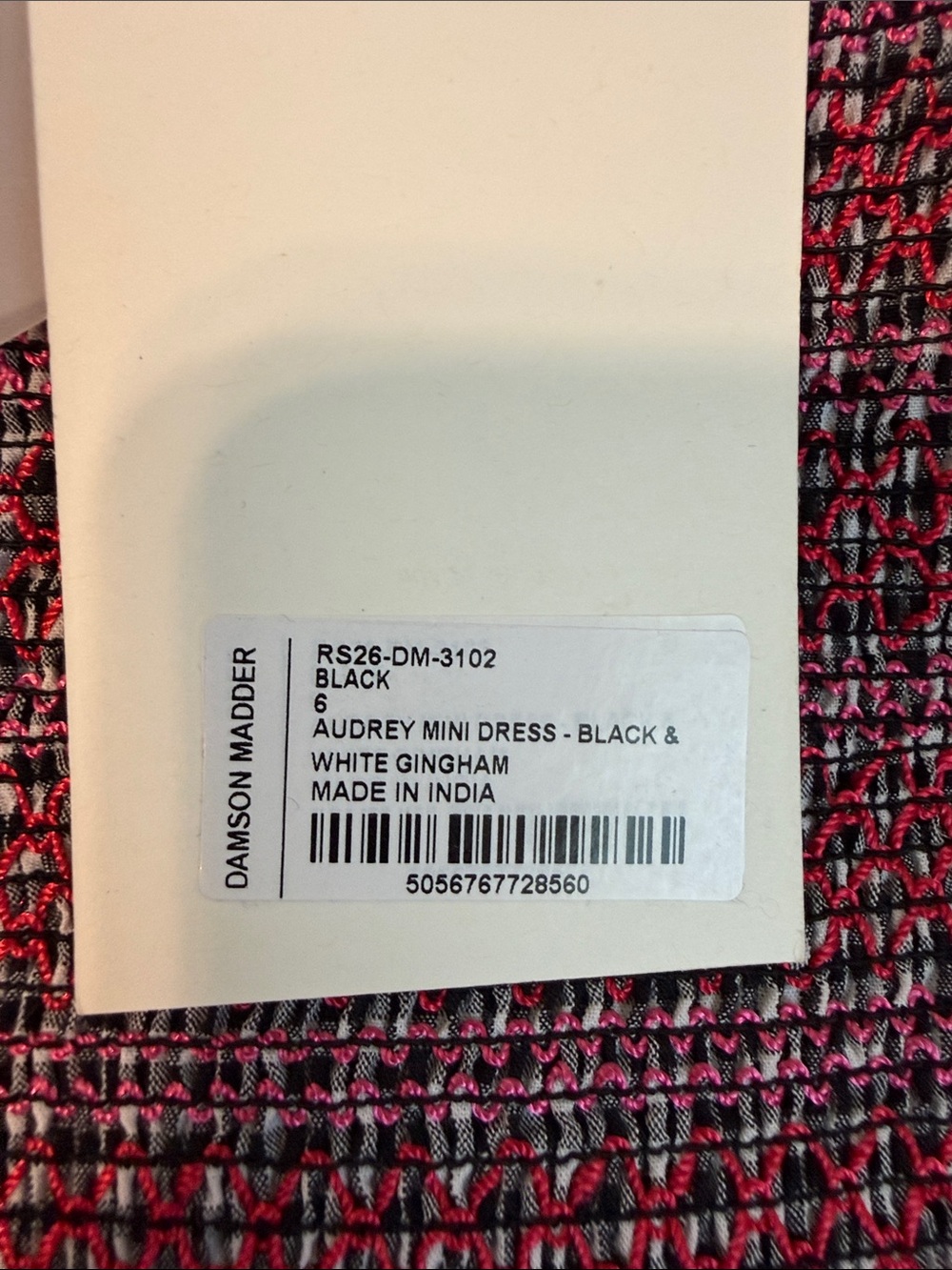 DAMSON MATTER Women's Audrey Mini Dress - Picture 10 of 13